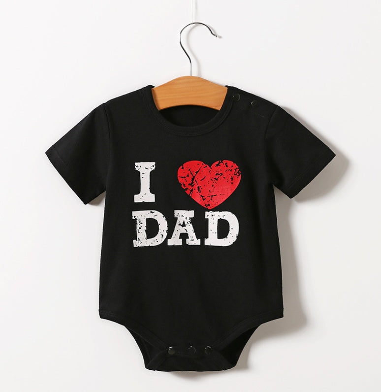 The Loom: Luxe Triangle Print Romper - Breathable Modern Baby Aesthetic