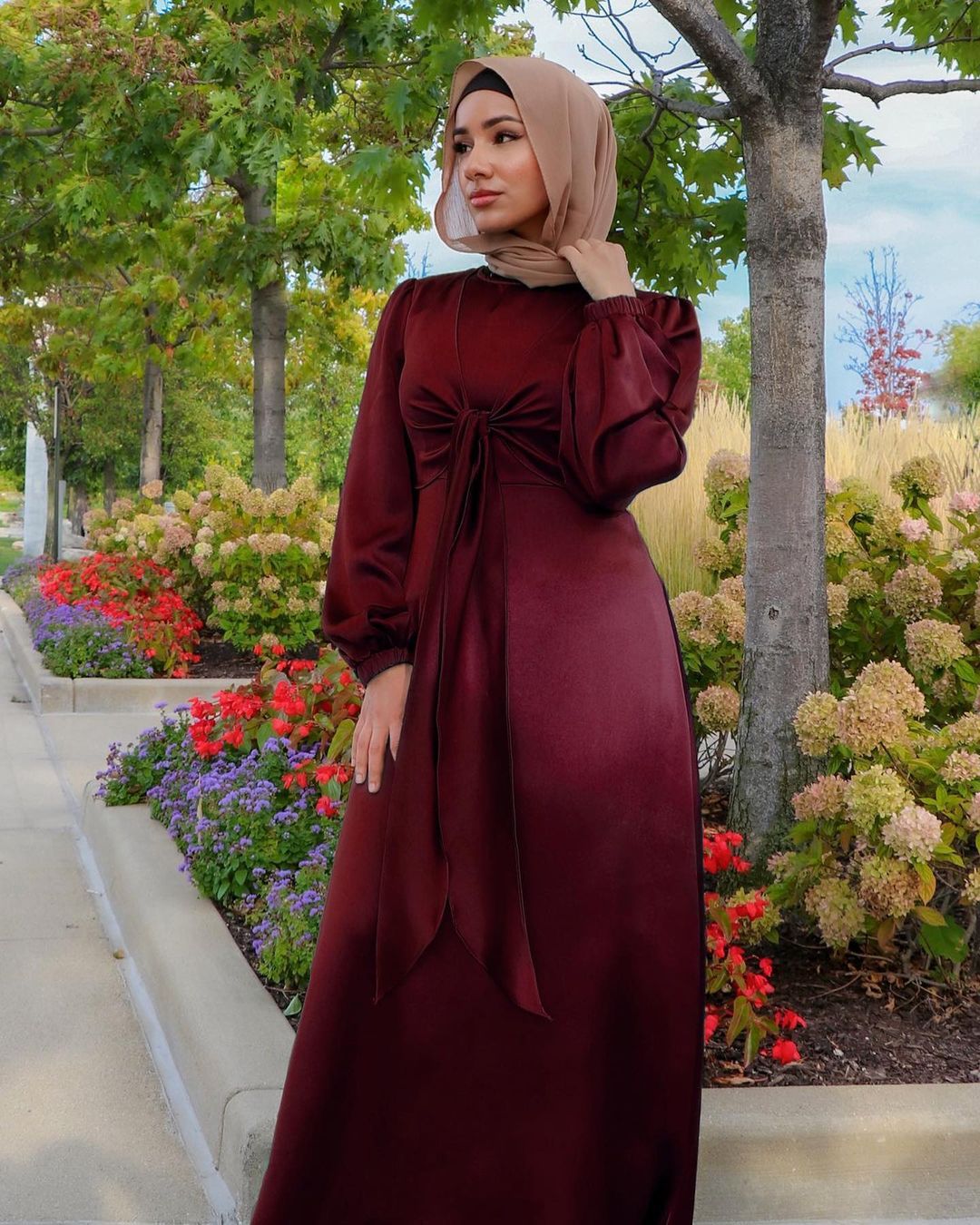 Elysian Eid Mubarak Satin Abaya: Luxury Turkish Hijab Dress